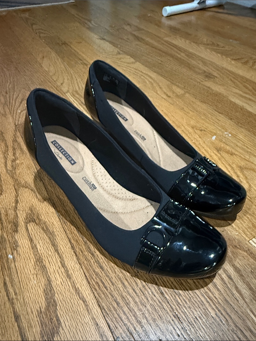 Clarks Flores Poppy Wedge Pumps Size 9